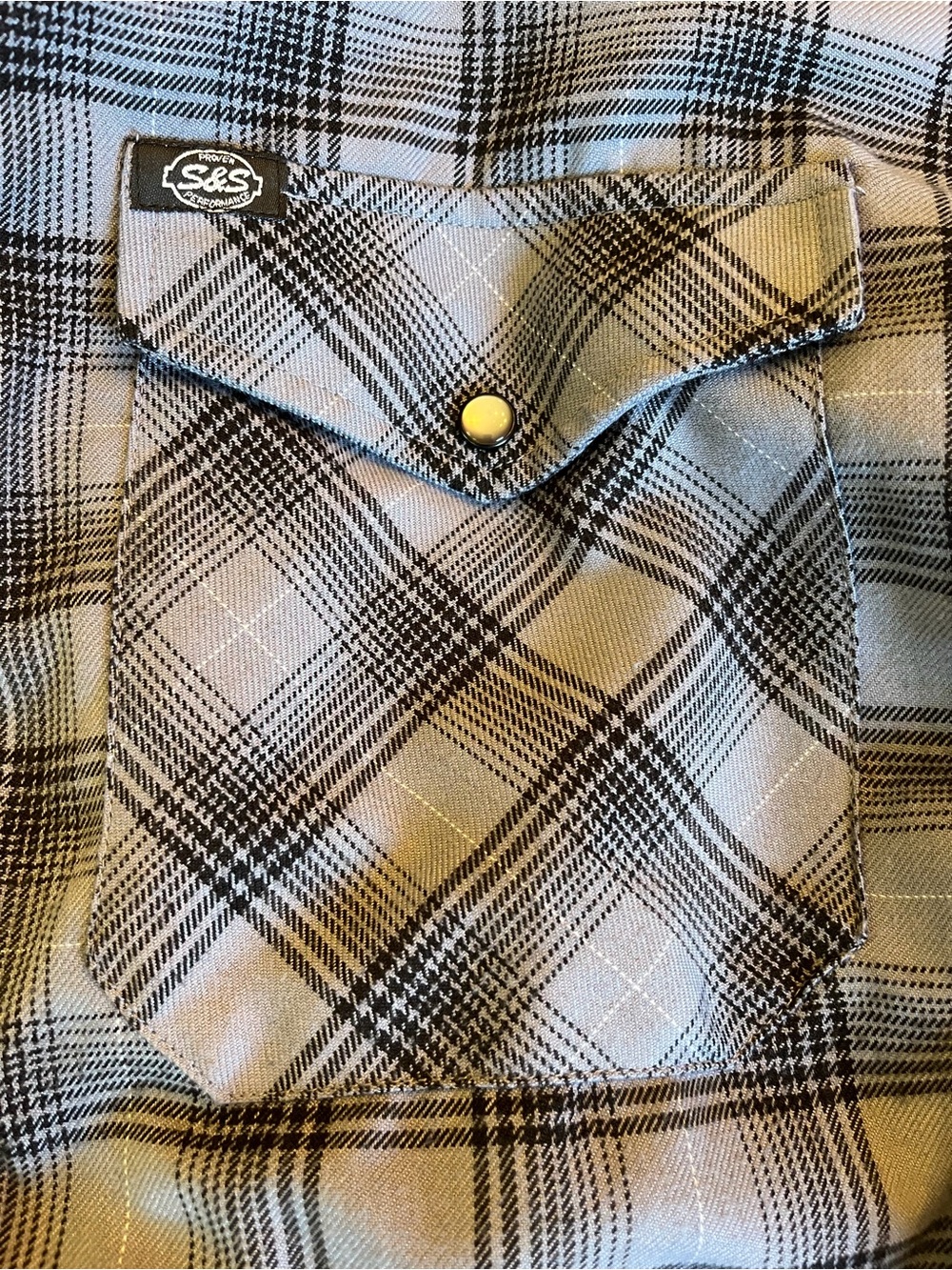 Dixxon S&S Cycles flannel shirt, 2XL - Picture 2 of 3